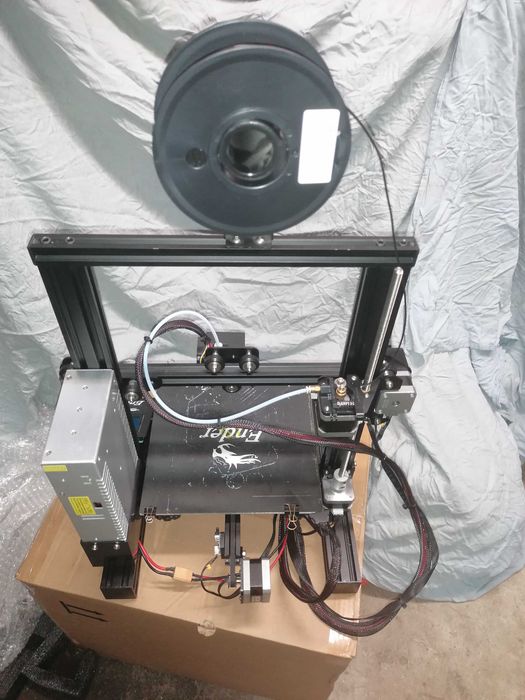 Drukarka 3D Creality Ender 3 - cicha płyta SKR Mini v3, Marlin pl