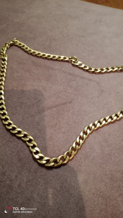 Zloty lańcuch  60cm.