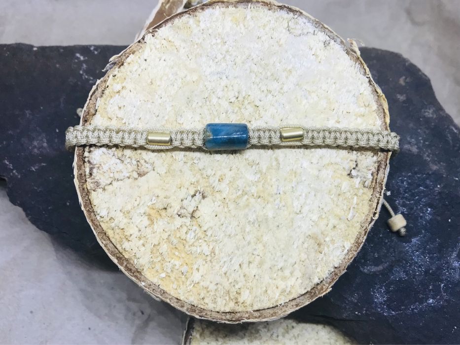 Biżuteria męska,bransoletka męska z naturalnym kamieieniem