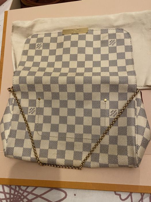 Louis vuitton - pochet com alça em fio dourada