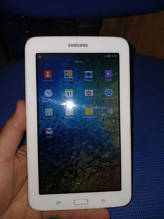 Планшет Samsung диагональ 7 дюймов Самсунг для просмотра  в интернете