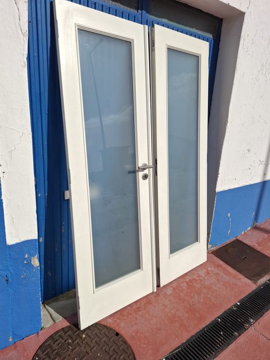 Porta Dupla com vidro