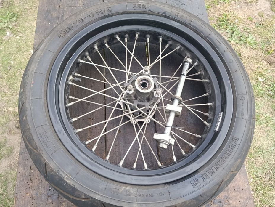 Koło tył Aprilia SX 125 18 – 23 r opona felga tylne Ośka