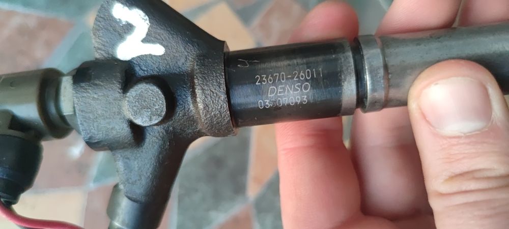 2 форсунки на мотор D4D 2,2 дизель