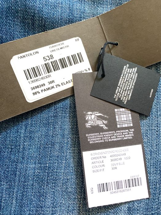 Джинси Burberry, оригінал