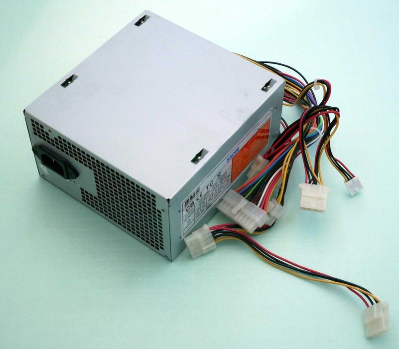 Fonte de ALimentação BMS 350W ATX  PSU 300X, 4xIDE 1xFDD