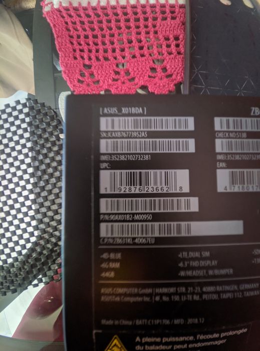 ASUS ZenFone max pro M2