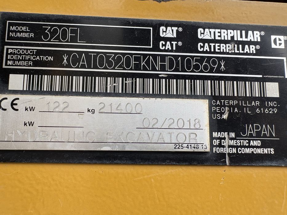 Cat 320F 320E komatsu pc210 doosan dx225