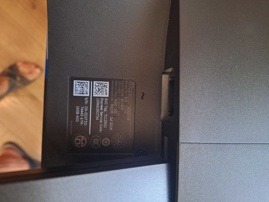 Монитор 20" DELL E2016T