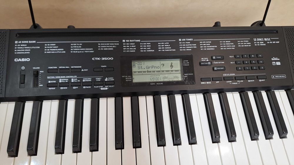 Синтезатор Casio CTK-3500!!! Динамічна модель + Подарунки.: 6 850 грн ...