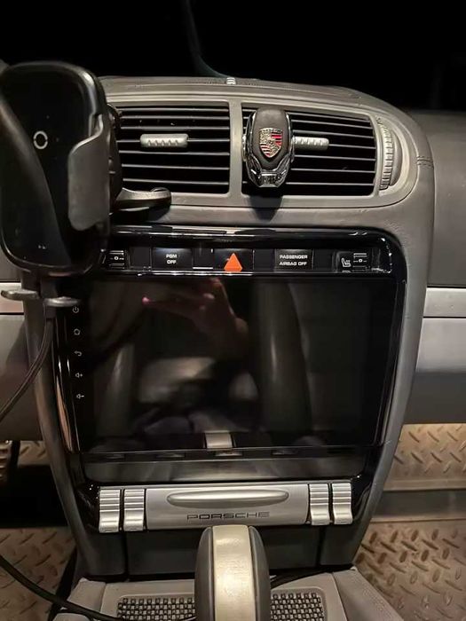 Rádio Android Porsche Cayenne 2002-10 Carplay 4/64GB 4G 8-core NOVO