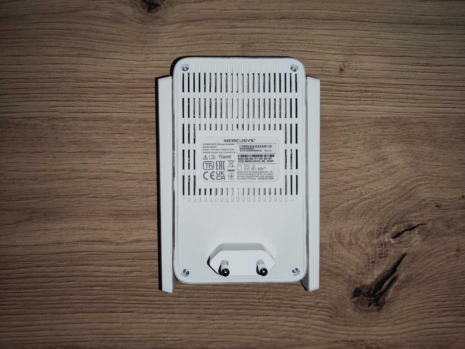 Wzmacniacz sygnału repeater WIFI 6 AX Mercusys ME70X