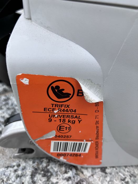 Cadeira auto Britax Romer