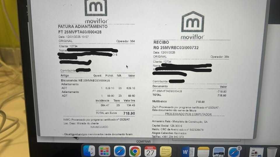 Sofá com chaise longue + arrumação