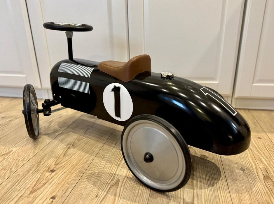 Metalowy Jeździk Retro-Auto dla dzieci