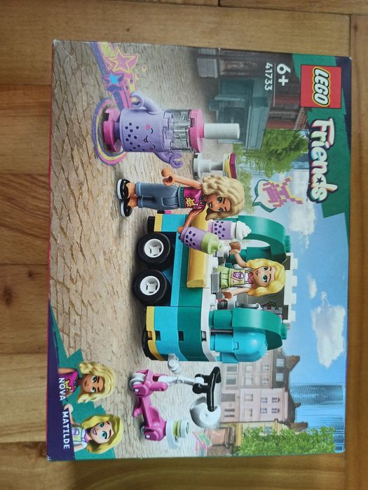 LEGO friends mobilny sklep z bubble tea