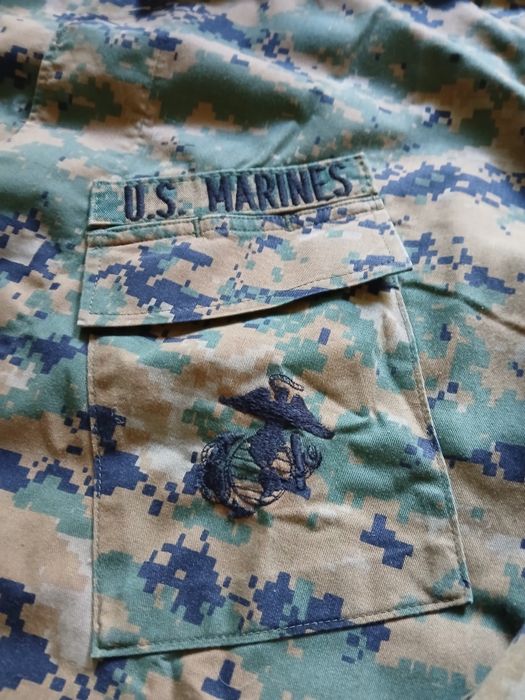 Форма морской пехоты США usmc digital woodland MR