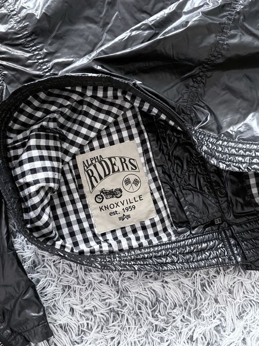 Vintage Alpha Industries Knoxville Riders Bomber Jacket Y2k