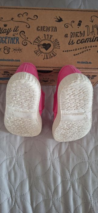 Cienta tenisówki różowe rozm. 21