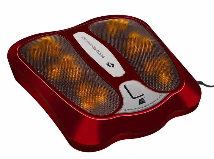 2w1 Masażer do STÓP Nóg Shiatsu z Podgrzewaniem Wibracyjny do Masażu