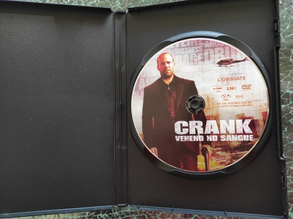 Dvd Crank Veneno no sangue Jason Statham