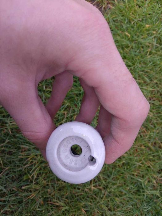 Główka oprawa porcelanowa bezpiecznikowa ceramiczna bezpieczników