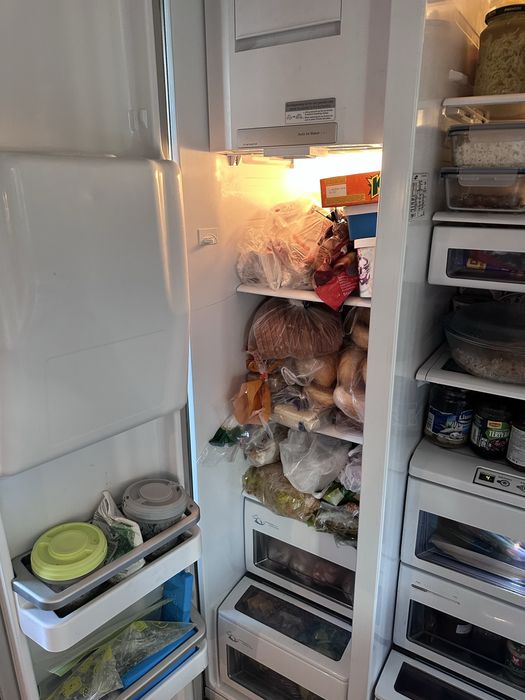 Lodówka SAMSUNG side by side z kostkarką używana