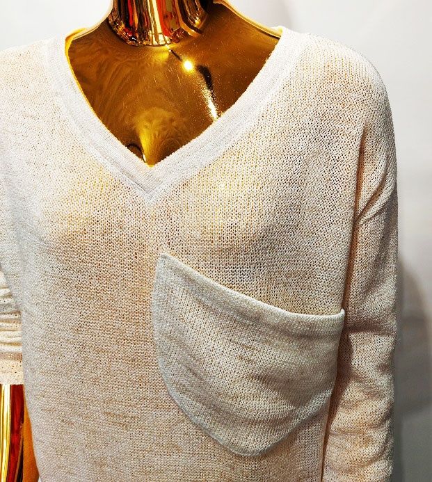 Bezowy sweter 40-42 nowy