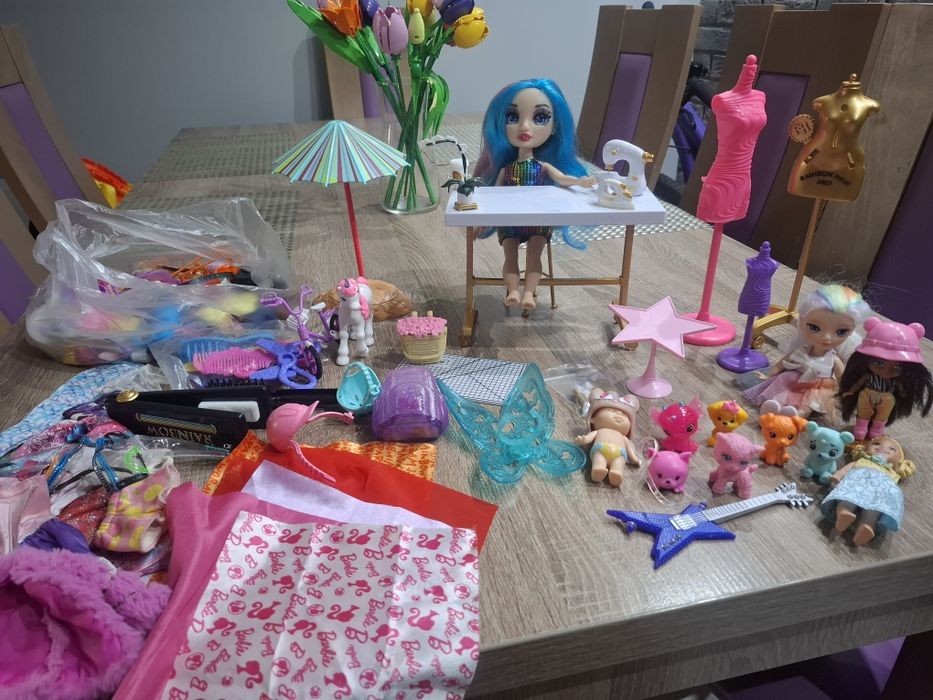 Rainbow High, barbie i wiele dodatków