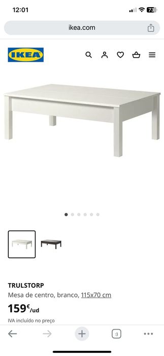 Mesa de centro * EM BOM ESTADO *