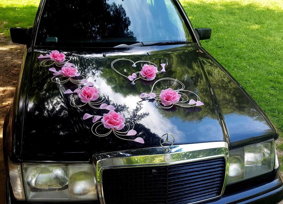 Dekoracja Samochodu ślubnego Auta KOLORY