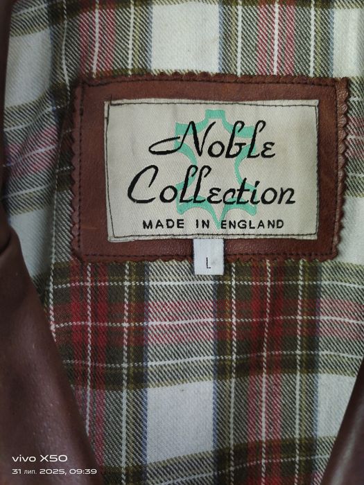 Пальто шкіряне Noble Collection L/50-52р./England