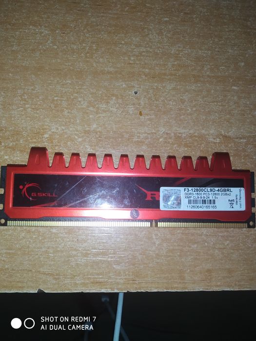 Продам ОЗУ 4 планки по 2 гб