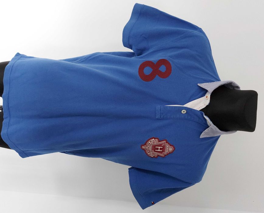 Koszulka polo logowana Tommy Hilfiger rozmiar L