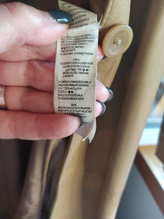 Casaco de pele Senhora da Zara