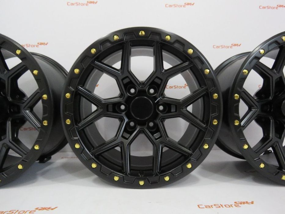 Jantes Aluminio 4x4 17 x 9 et-12 6x139.7 Look Beadlock