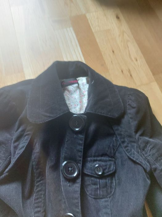 Sztruksowy płaszczyk roz. XS