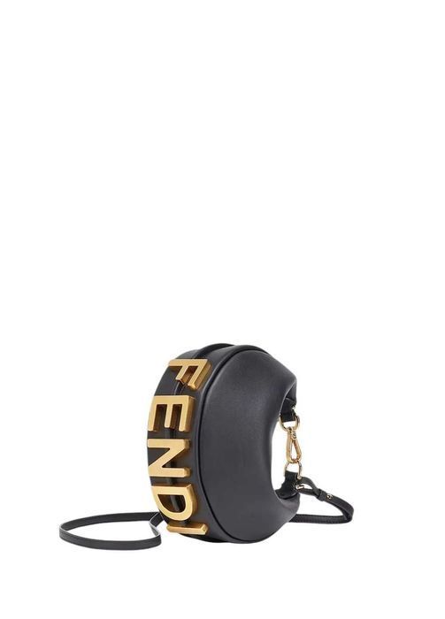 Сумка Fendigraphy Mini Leather Bag Black