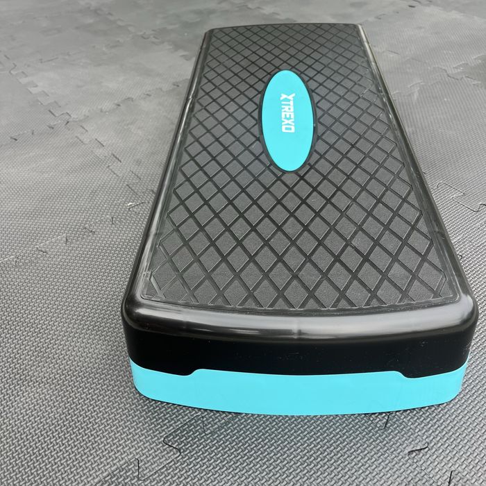 2-х ступінчаста степ платформа Stepper 67x28x10+5 см. Степпер фітнес