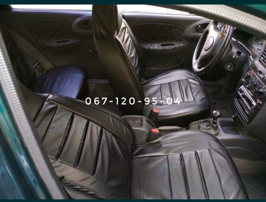 Авто чехлы на Славута Таврия Ваз 2102,2103,2104,2105,2106 Из Экокожи.