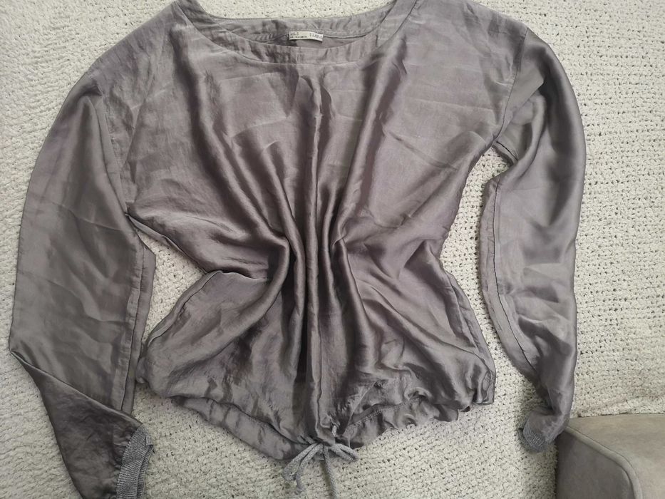 Bluzka ZARA S szara