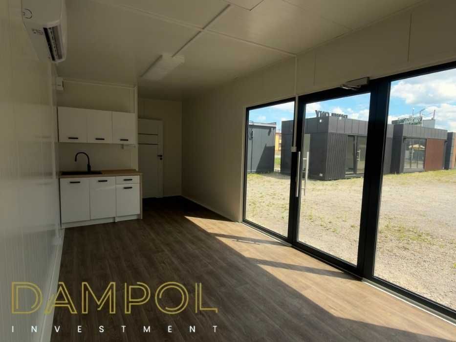 Pawilon / kontener 7×3 – sklep, biuro, kwiaciarnia, leasing
