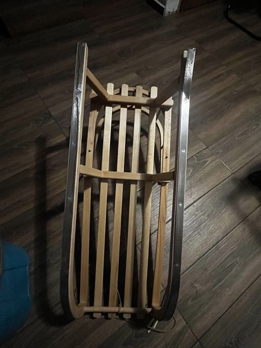 Sanki dla dzieci drewniane