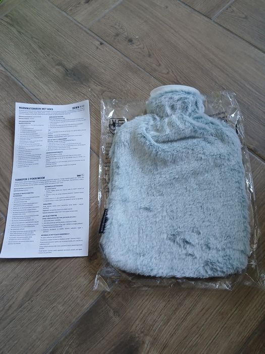 Termofor w pokrowcu miękki ogrzewacz do ciała nowy