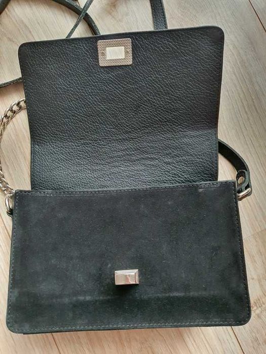 Torebka listonoszka skóra naturalna Ryłko