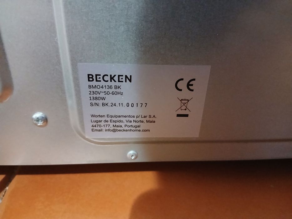 Vendo Forno eletrico Becken