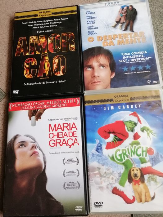 DVDs Cronenberg, Jim Carrey, Van Damme, Kevin Costner, Jerry Seinfeld.64738546211331121