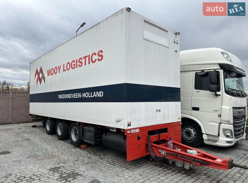 Groenewegen BPW рефрижератор thermo king 1000 будка шасі