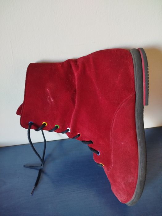 Damskie buty sznurowane za kostkę 37/23,5cm