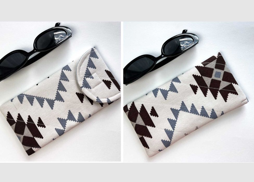 Чехол для очков ручной работы распродажа